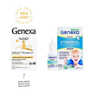Foto 2 | Gotas De Vitamina D Genexa Infants, 400 Ui Orgánicas, 90 Porciones - Venta Internacional.