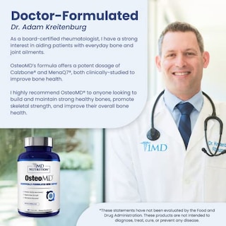 Foto 3 | Suplemento 1md Nutrition Osteomd Bone Support 90 Cápsulas - Venta Internacional.
