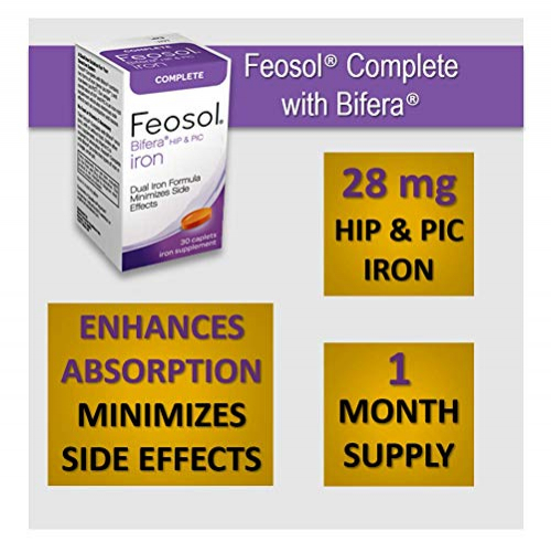 Foto 6 pulgar | Feosol Completo Con Cápsulas De Hierro Bifera Patentadas, 30 - Venta Internacional.