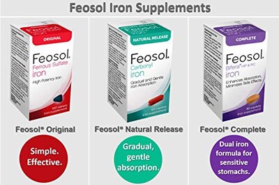 Foto 6 | Feosol Completo Con Cápsulas De Hierro Bifera Patentadas, 30 - Venta Internacional.