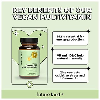 Foto 3 | Multivitamínico Future Kind Vegan Complete, 42 Vitaminas Y 90 Tabletas - Venta Internacional.