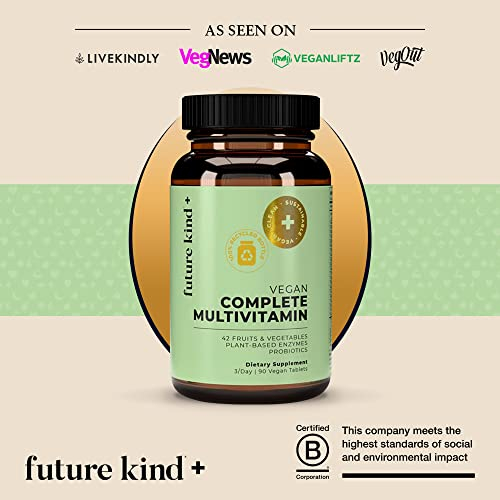 Foto 5 pulgar | Multivitamínico Future Kind Vegan Complete, 42 Vitaminas Y 90 Tabletas - Venta Internacional.
