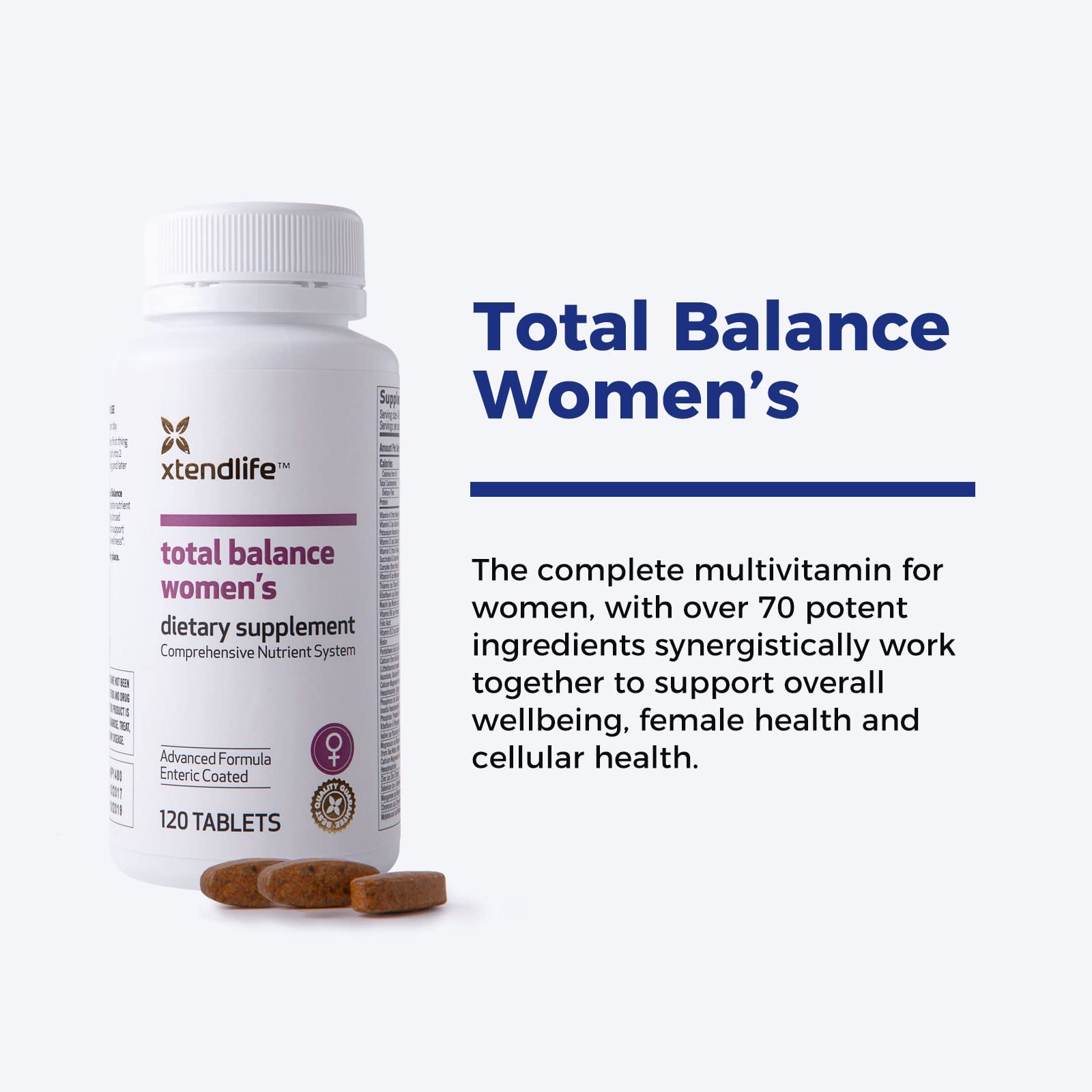 Foto 4 | Suplemento Multinutriente Xtend-life Total Balance Women - Venta Internacional.