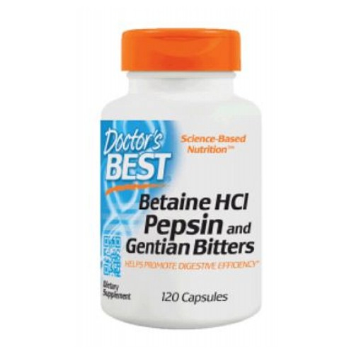 Foto 2 pulgar | Suplemento Doctors Best Betaine Hcl Bitters - Venta Internacional
