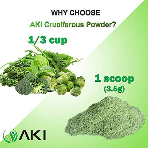 Foto 2 | Mezcla De Superalimentos En Polvo Aki Natural Crucífero 150 G - Venta Internacional.