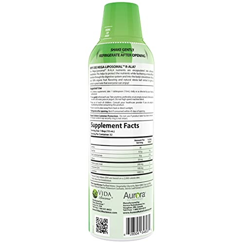 Foto 8 pulgar | Suplemento Aurora Nutrascience Megaliposomal R-alpha Lipoic - Venta Internacional