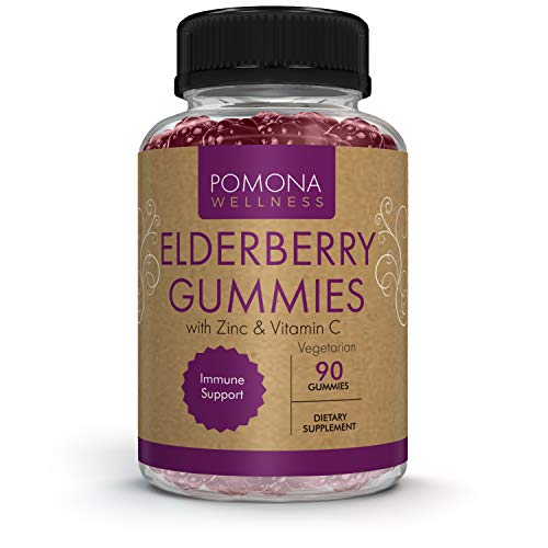 Foto 2 pulgar | Complementa Las Gomitas De Saúco Pomona Wellness Con Zinc Y Vitamina - Venta Internacional.