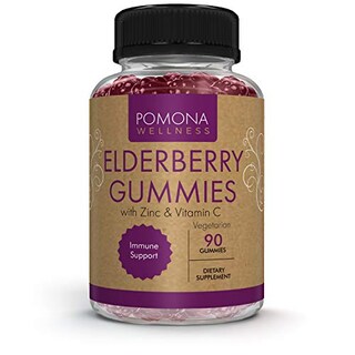 Foto 1 | Complementa Las Gomitas De Saúco Pomona Wellness Con Zinc Y Vitamina - Venta Internacional.