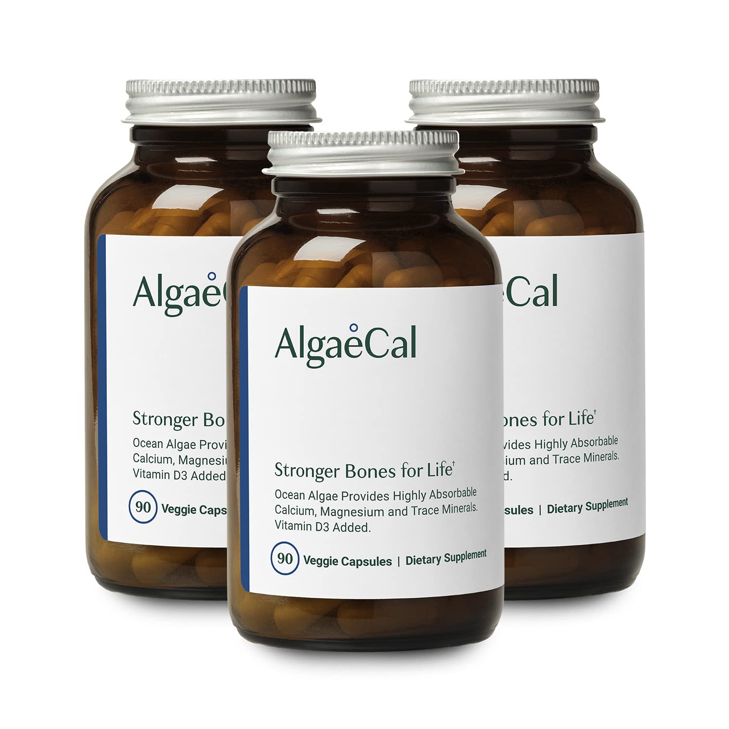 Foto 2 pulgar | Suplemento de Calcio Algaecal a Base de Plantas con Vitamina D3 - Venta Internacional