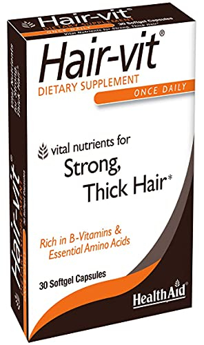 Foto 2 pulgar | Suplemento Healthaid Hair-vit 30 Cápsulas Con Vitaminas B - Venta Internacional.