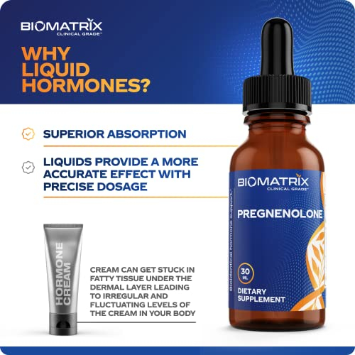 Foto 5 pulgar | Suplemento Biomatrix Pregnenolona 30 Ml 2,4 Mg/dosis 1200 Mg - Venta Internacional.