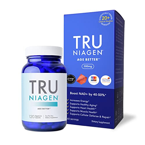 Suplemento Tru Niagen Nad+ Booster 150 Mg 120 Unidades - Venta Internacional.