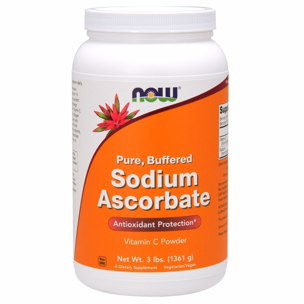 Ascorbato De Sodio Con Vitamina C En Polvo 1,36 Kg Now Foods - Venta Internacional.