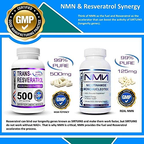 Foto 8 pulgar | Suplemento Maac10 Trans Resveratrol 500 Mg Con Bioperine 60 Unidades - Venta Internacional.