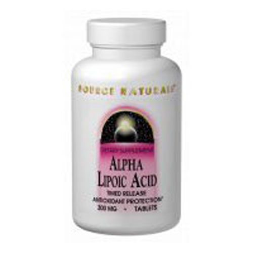 Supplement Source Naturals Ácido Alfa-lipoico 120 Comprimidos - Venta Internacional.
