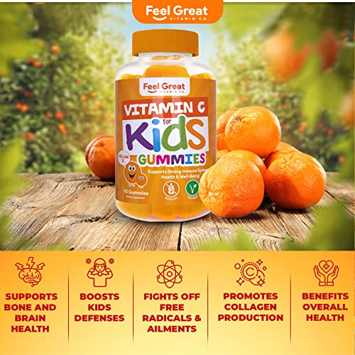 Foto 6 pulgar | Gomitas De Vitamina C Feel Great 365 250 Mg Para Niños 90 Gomitas - Venta Internacional.