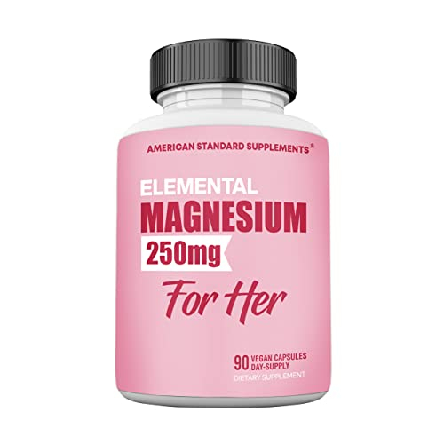Foto 2 pulgar | Suplemento De Glicinato De Magnesio American Standard 250 Mg - Venta Internacional.