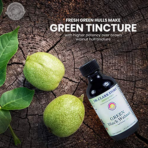 Foto 7 | Suplemento: Tintura De Cáscara De Nogal Negro Verde Del Dr. Clark, 60 Ml - Venta Internacional.