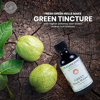 Foto 7 | Suplemento: Tintura De Cáscara De Nogal Negro Verde Del Dr. Clark, 60 Ml - Venta Internacional.