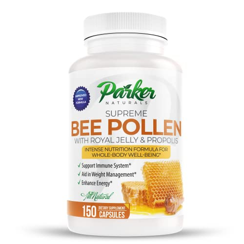 Foto 1 | Polen De Abeja Supreme Parker Naturals 150 Cápsulas Vegetarianas - Venta Internacional.