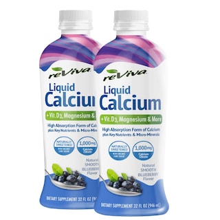 Foto 1 | Suplemento De Calcio Líquido Reviva Con Vitamina D3, Paquete Doble De 32 Onzas - Venta Internacional.