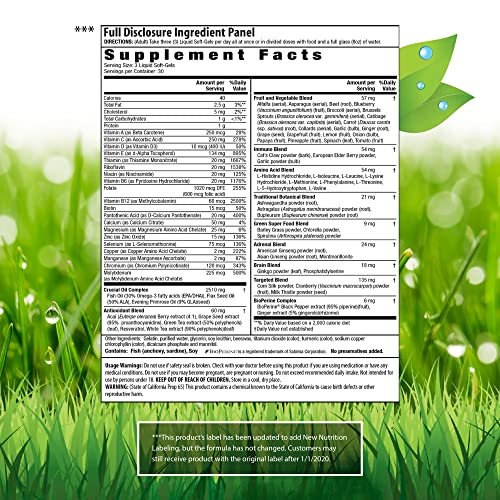 Foto 2 | Suplemento Irwin Naturals Women's Living Green 90 Cápsulas Blandas - Venta Internacional.
