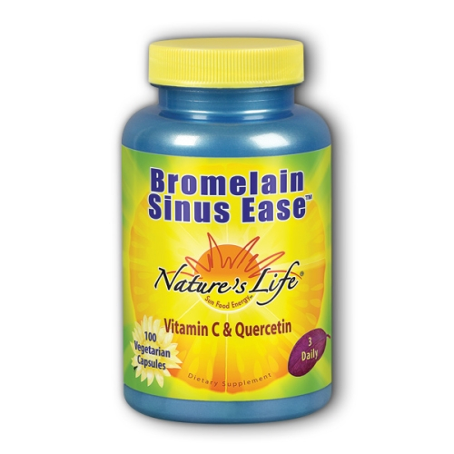 Foto 2 pulgar | Suplemento Nature's Life Bromelain Sinus Ease 100 Cápsulas X 4 - Venta Internacional.