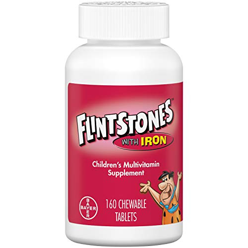Foto 2 pulgar | Multivitamínico Picapiedra Vitaminas Masticables Para Niños Con Hierro 160c - Venta Internacional.