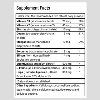Foto 2 | Suplementos Dietéticos Advanced Bionutritionals Ultimate Bone S - Venta Internacional.