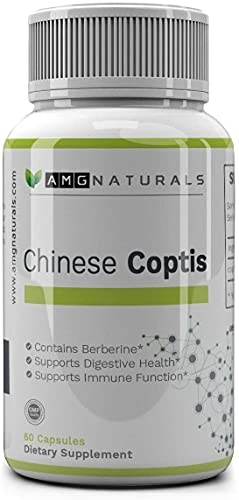 Foto 4 pulgar | Suplemento Amg Naturals Chinese Coptis Golden Thread 550 Mg - Venta Internacional.