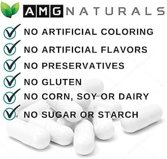 Foto 5 | Suplemento Amg Naturals Chinese Coptis Golden Thread 550 Mg - Venta Internacional.