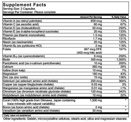 Foto 3 pulgar | Suplemento Barefoot Coral Calcium Complete 1500 Mg 90 Cápsulas - Venta Internacional.