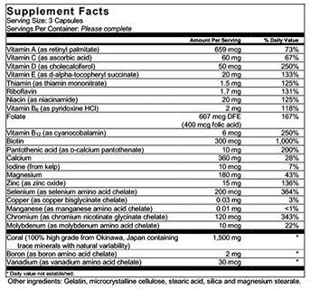 Foto 2 | Suplemento Barefoot Coral Calcium Complete 1500 Mg 90 Cápsulas - Venta Internacional.