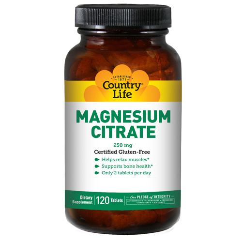 Foto 1 | Suplemento de Citrato de Magnesio 250mg - 120 tabletas