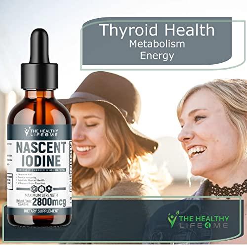 Foto 3 pulgar | Suplemento De Yodo Naciente The Healthy Life 4 Me, 60 Ml, 2800 Mcg - Venta Internacional.