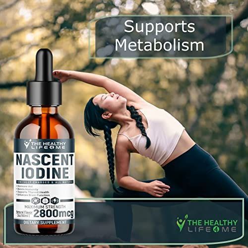 Foto 4 pulgar | Suplemento De Yodo Naciente The Healthy Life 4 Me, 60 Ml, 2800 Mcg - Venta Internacional.