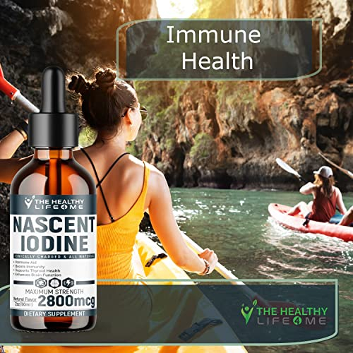 Foto 5 pulgar | Suplemento De Yodo Naciente The Healthy Life 4 Me, 60 Ml, 2800 Mcg - Venta Internacional.