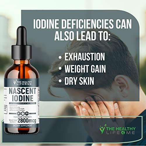 Foto 7 pulgar | Suplemento De Yodo Naciente The Healthy Life 4 Me, 60 Ml, 2800 Mcg - Venta Internacional.