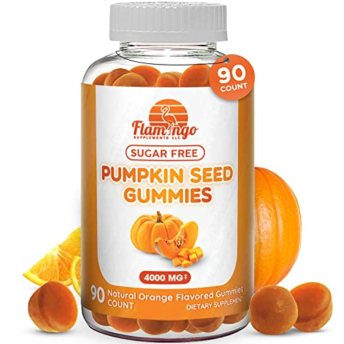 Foto 2 pulgar | Gomitas De Aceite De Semillas De Calabaza Con Forma De Flamenco Supplements, 4000 Mg, 90 Unidades - Venta Internacional.