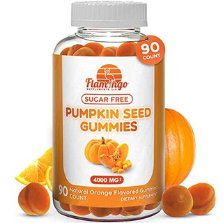 Foto 1 | Gomitas De Aceite De Semillas De Calabaza Con Forma De Flamenco Supplements, 4000 Mg, 90 Unidades - Venta Internacional.