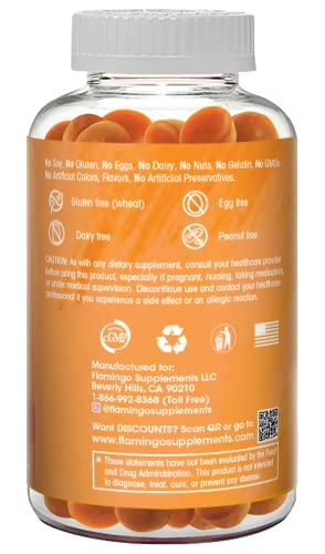 Foto 6 pulgar | Gomitas De Aceite De Semillas De Calabaza Con Forma De Flamenco Supplements, 4000 Mg, 90 Unidades - Venta Internacional.
