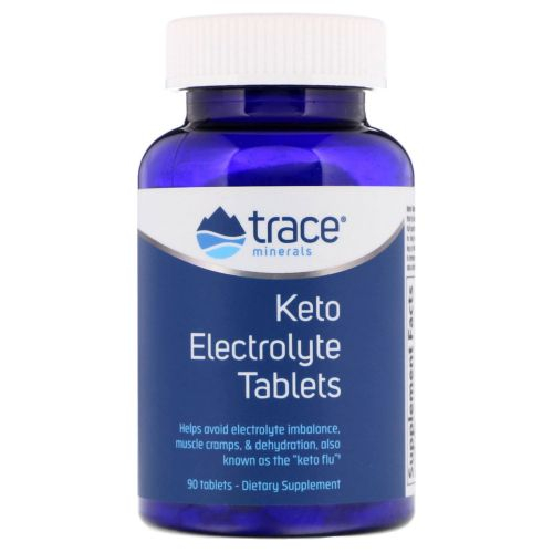 Foto 2 pulgar | Suplemento de Oligoelementos Cetoelectrolíticos Trace Minerals en Gotas 90 Tabletas - Venta Internacional