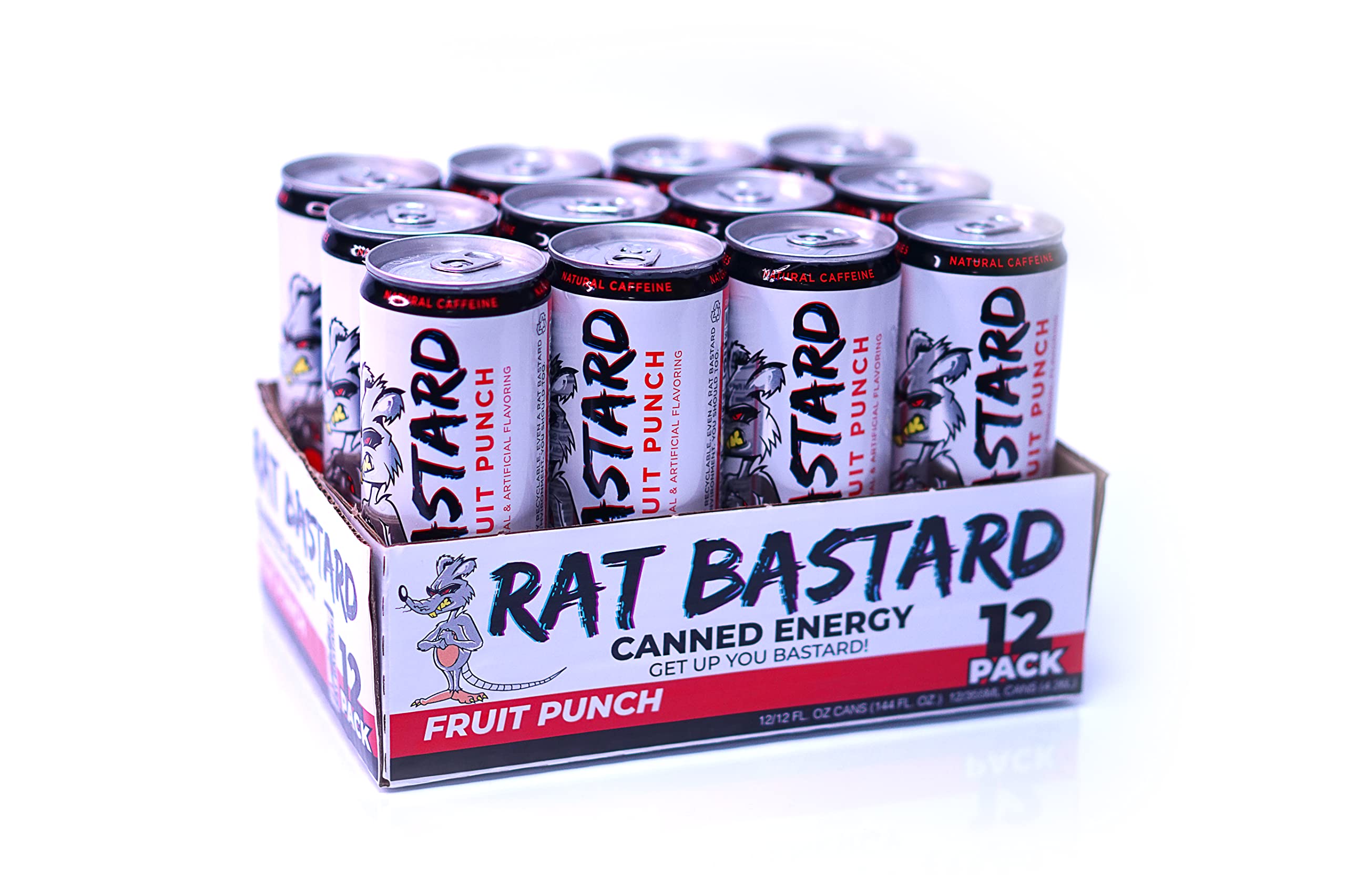 Foto 6 pulgar | Energy Drink Rat Bastard Bebida Con Cafeína Sin Azúcar - Venta Internacional.