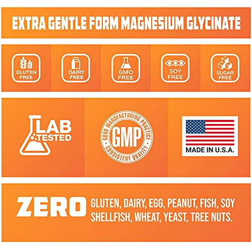 Foto 8 pulgar | Suplemento Zyy De Glicinato De Magnesio De 1000 Mg, Quelatado Y Sin Ogm - Venta Internacional.