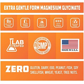 Foto 7 | Suplemento Zyy De Glicinato De Magnesio De 1000 Mg, Quelatado Y Sin Ogm - Venta Internacional.