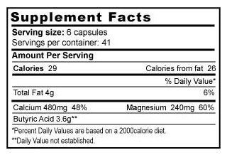 Foto 3 pulgar | Suplemento Dietético Jigsaw Health Butyrex 600 Mg 250 Cápsulas - Venta Internacional.