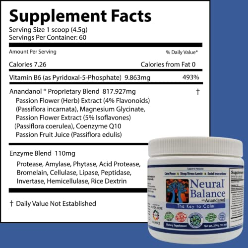 Foto 3 pulgar | Suplemento Neural Balance Anandanol 280 Ml Con Enzima Digestiva - Venta Internacional.