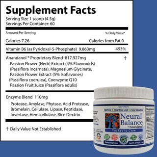 Foto 2 | Suplemento Neural Balance Anandanol 280 Ml Con Enzima Digestiva - Venta Internacional.