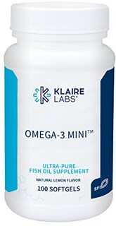 Foto 1 | Suplemento De Aceite De Pescado Omega-3 Mini De Klaire Labs, 100 Cápsulas Blandas - Venta Internacional.