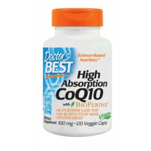 Foto 1 | Suplemento Doctors Best Coq10 120 Cápsulas- Venta Internacional